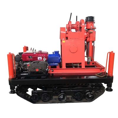 購入 200mのディーゼル力の携帯用油圧井戸の掘削装置 online manufacture