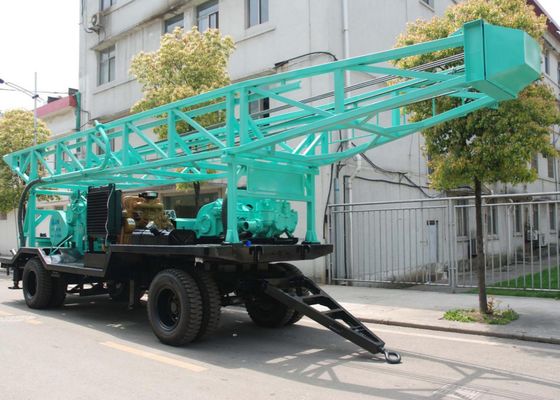 Good price 8タイヤのトレーラーSPJT300の回転式井戸の掘削装置 オンライン